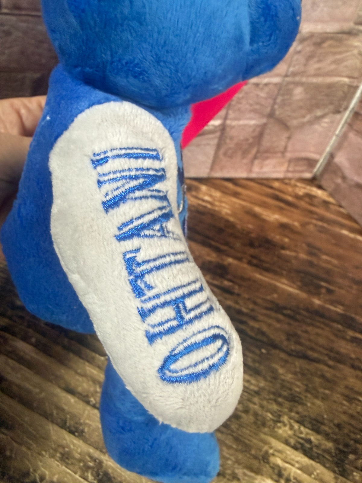 Shohei Ohtani Dodgers 2024 Team Bear Can Sit Plush Toy Embroidered 49/217 JAPAN6