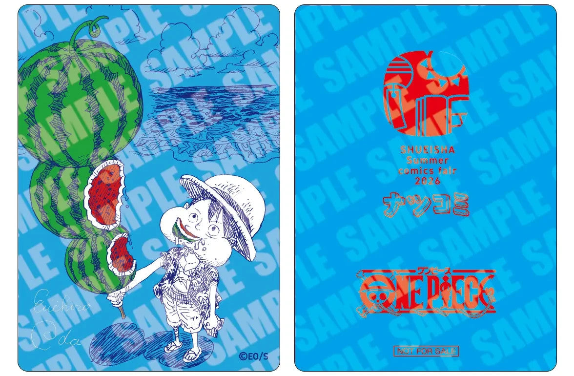 ONE PIECE NatsuComi 2026 MetaKira Limited Promo Card Luffy Japan Exclusive NEW0