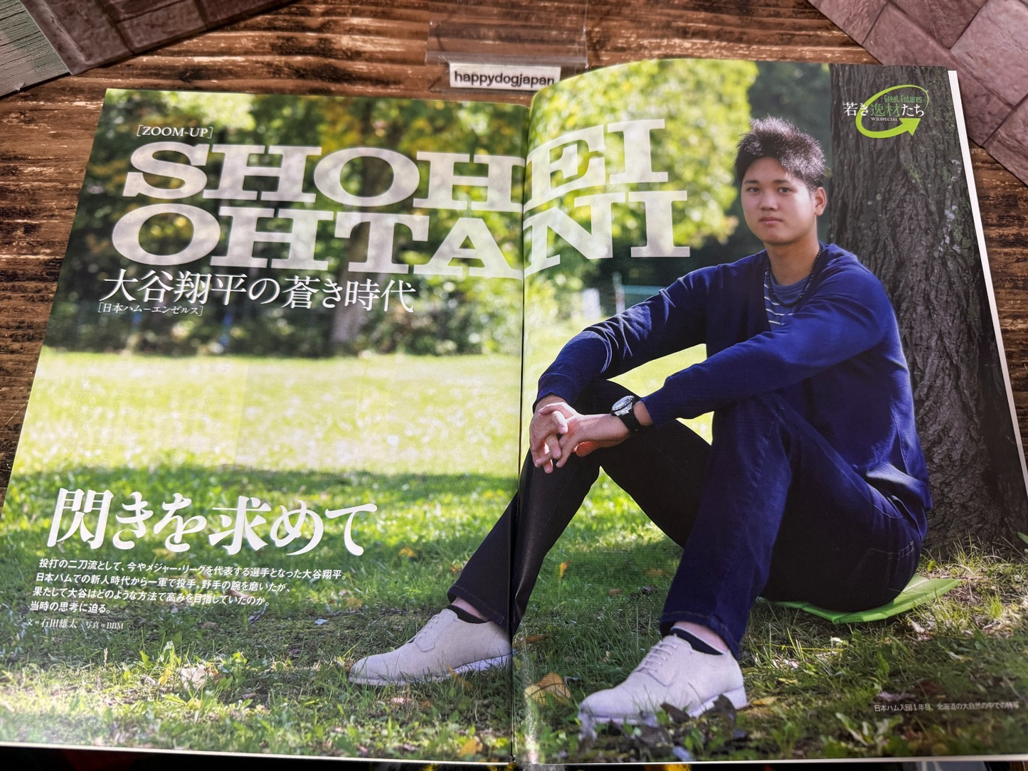 Weekly Baseball Japanese magazine 22 May 2023 Cover Shohei Ohtani From JAPAN3