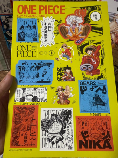 ONE PIECE Card PROMO Saikyo Weekly V Jump Post Card Sticker Booklet Comic Cover17