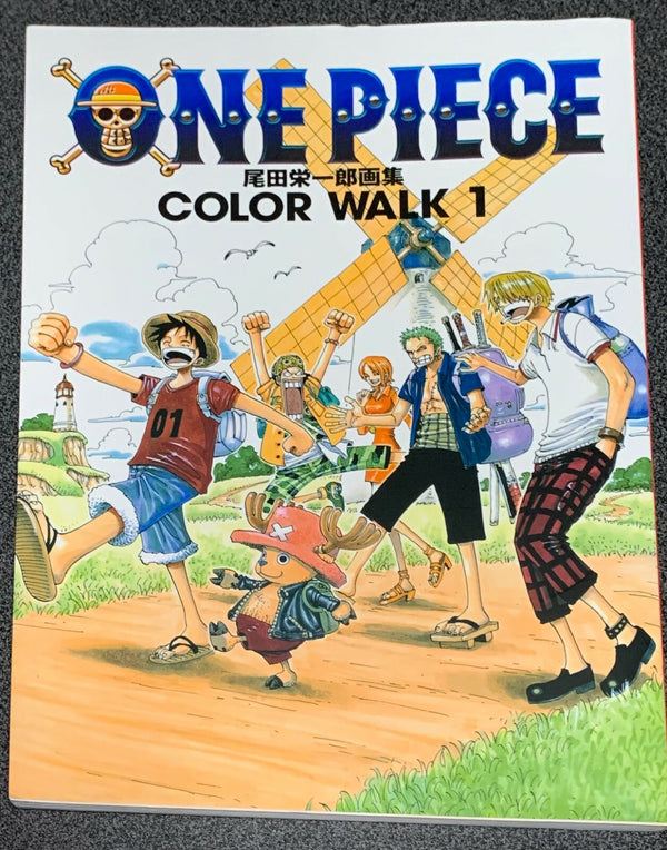 ONE PIECE Color Walk Art Book Vol. 1 Eiichiro Oda Illustration Collect ...