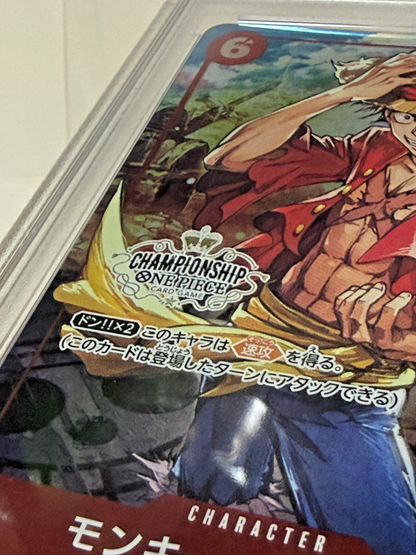 2022 One Piece PSA 10 Monkey D Luffy Championship Set Purchase Bonus JAPAN6
