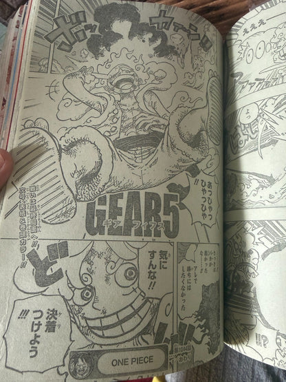 Weekly SHONEN JUMP 2022 No.17 Cover SAKAMOTO DAYS, Luffy Gear 5 Sun God Nika JP8