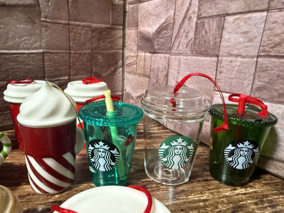 Starbucks Mini Cup Ornament Lot Mug Tumbler Set Holiday Limited Japan Exclusive6