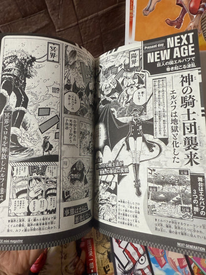 ONE PIECE Card PROMO Saikyo Weekly V Jump Post Card Sticker Booklet Comic Cover10