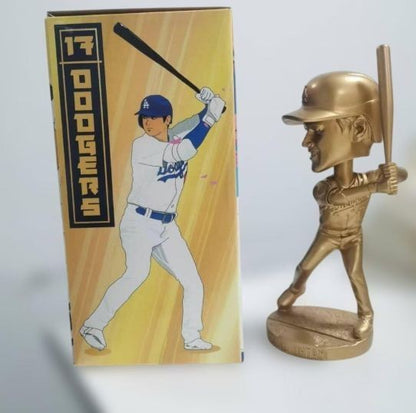 Shohei Ohtani Shohei Ohtani Dodgers Members Only Gold Bobblehead From JAPAN2