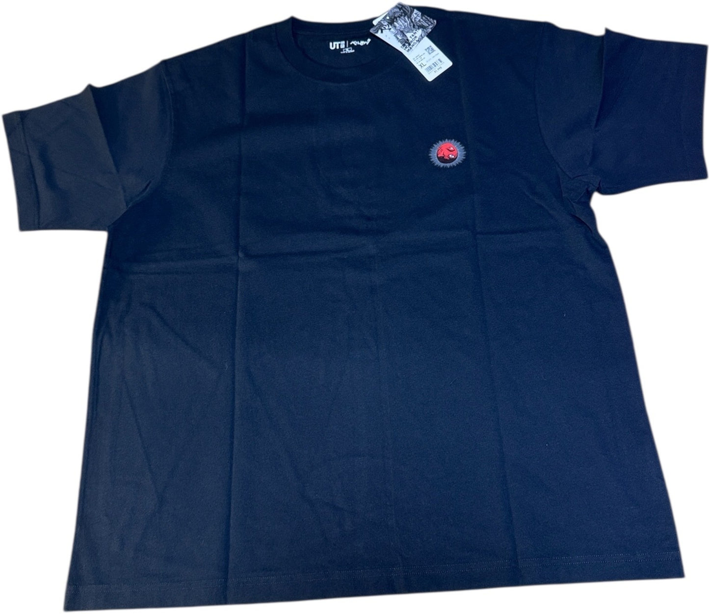 BERSERK Uniqlo 2025 T-shirt Relaxed-fit Griffith Behelit Black Size XL JAPAN1
