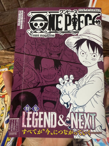 ONE PIECE Card PROMO Saikyo Weekly V Jump Post Card Sticker Booklet Comic Cover7