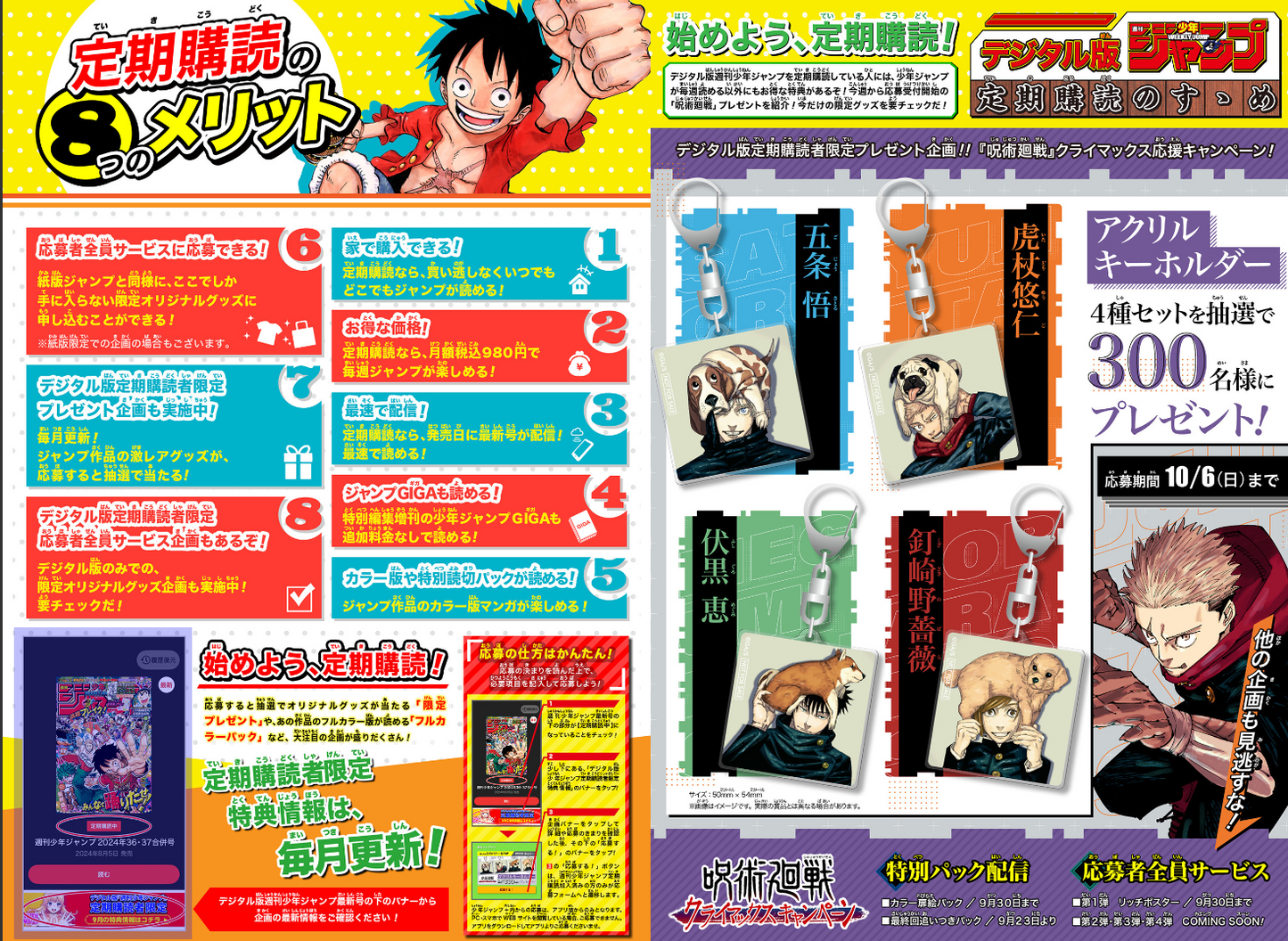 Weekly SHONEN JUMP 2024 No.41 & 2025 No.3 Cover Ichi the Witch new series issue12