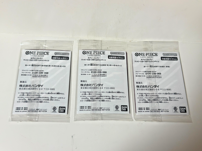 One Piece TCG Leader 5000 Trio: Portgas D. Ace, Monkey D. Luffy & Sabo JAPAN9
