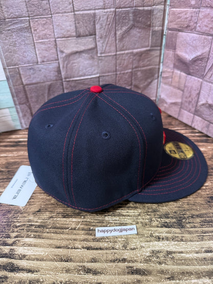 MLB NEW ERA 59 Fifty 7 3/8 Baseball Flat Cap embroidery Logo WBC Samurai Japan3