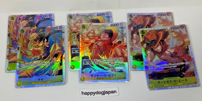 ONE PIECE TCG Ace, Sabo, Luff SR The Three Brothers ST13-008, 011, 015 Foil JPN2