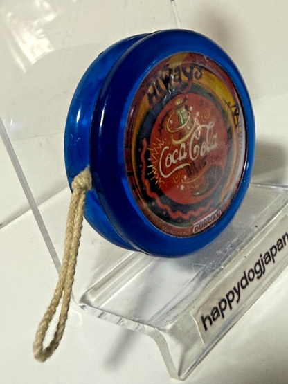Vintage Always Coca-Cola Duncan Yo-Yo 1993-1995 Soda pattern with bubbles JAPAN2