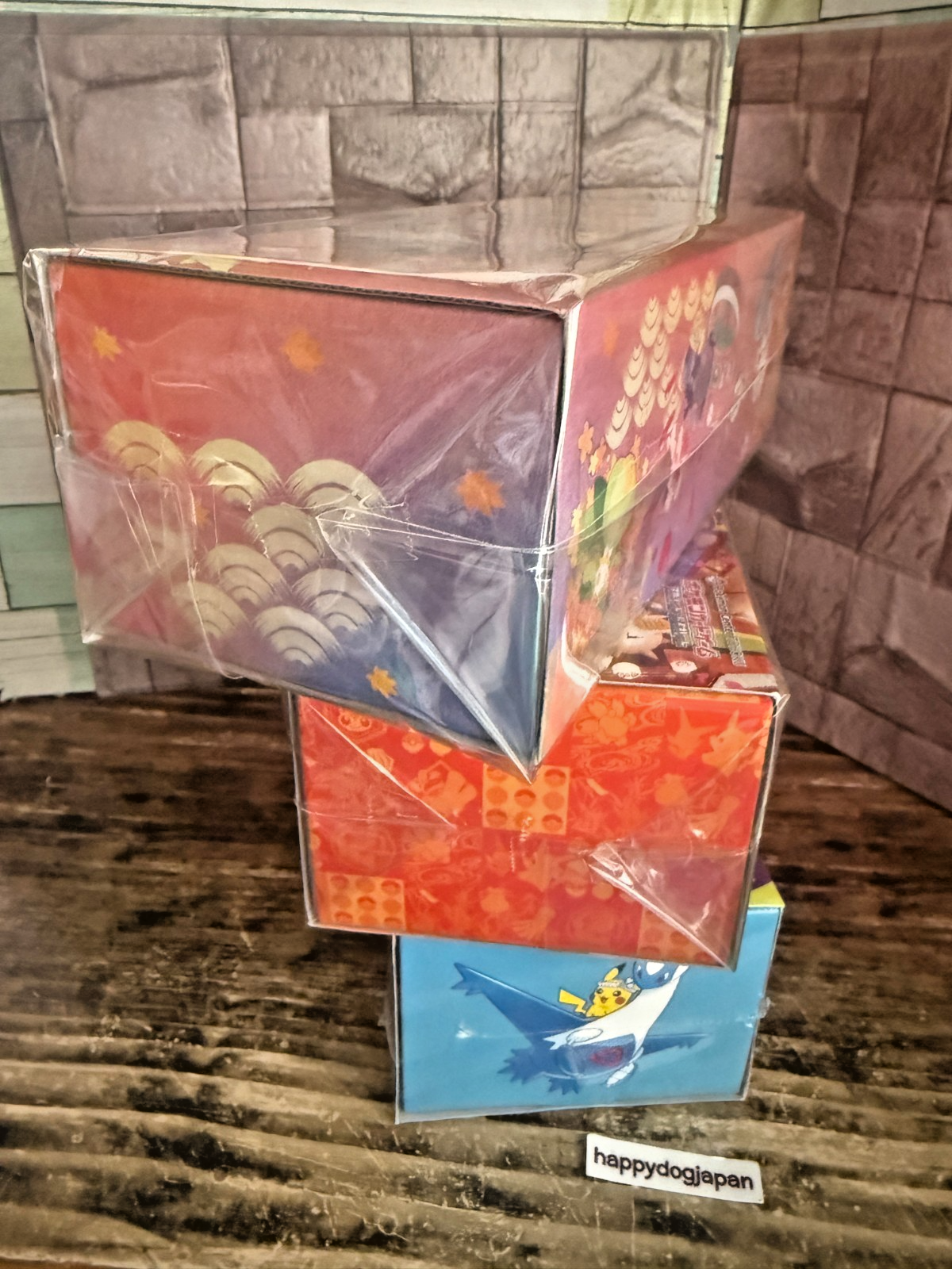 Pokemon Center Japan Promo Special Box Tohoku Hiroshima Fukuoka 3 Set NEW1