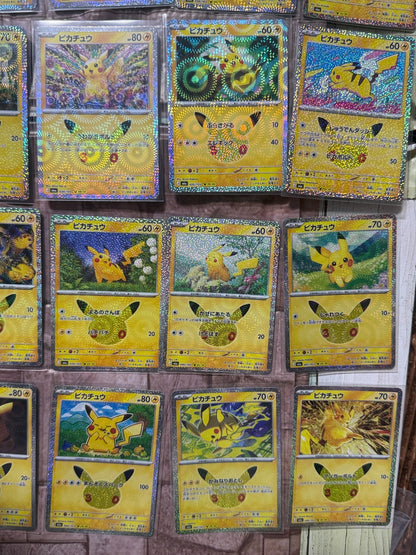 Pokemon Card 30th Celebration Pikachu Complete Set 30 Cards M6a Japanese 20266