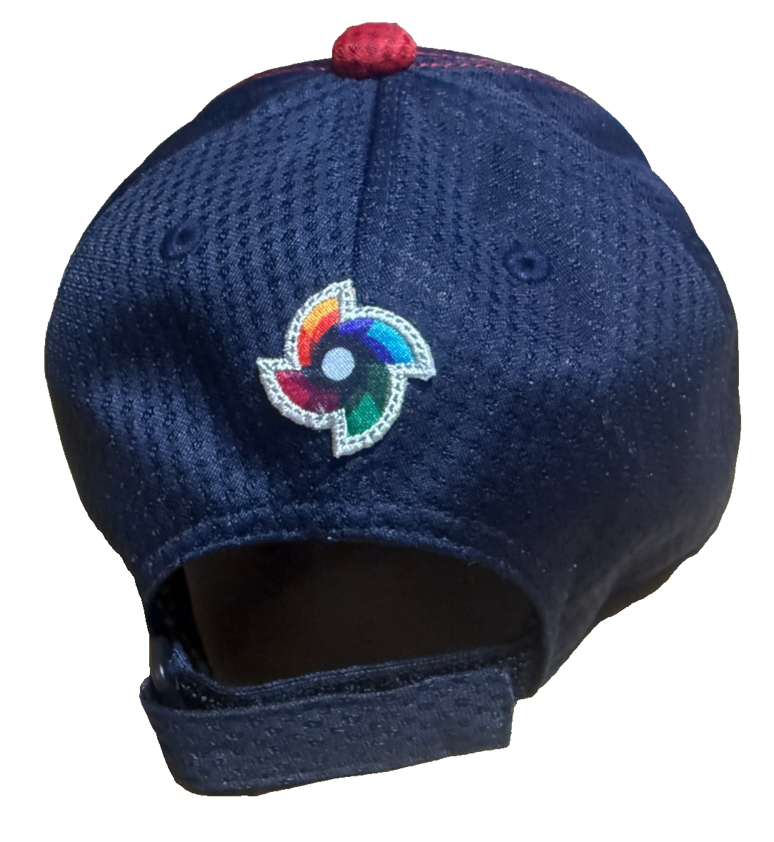 Mizuno Samurai Japan WBC Baseball Cap Navy Gold Trim Adjustable Hat 12JWAX903