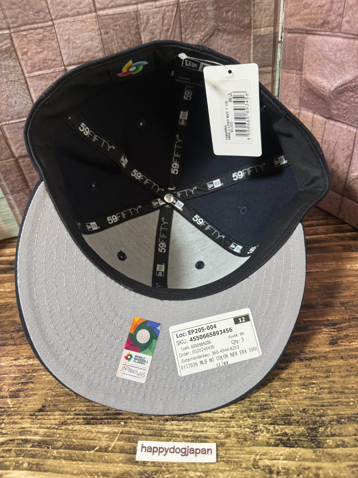 MLB NEW ERA 59 Fifty 7 1/2 Baseball Flat Cap embroidery Logo WBC Samurai Japan6