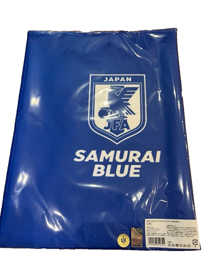 ONE PIECE x SAMURAI BLUE Face Towel Luffy Japan National Team Official1