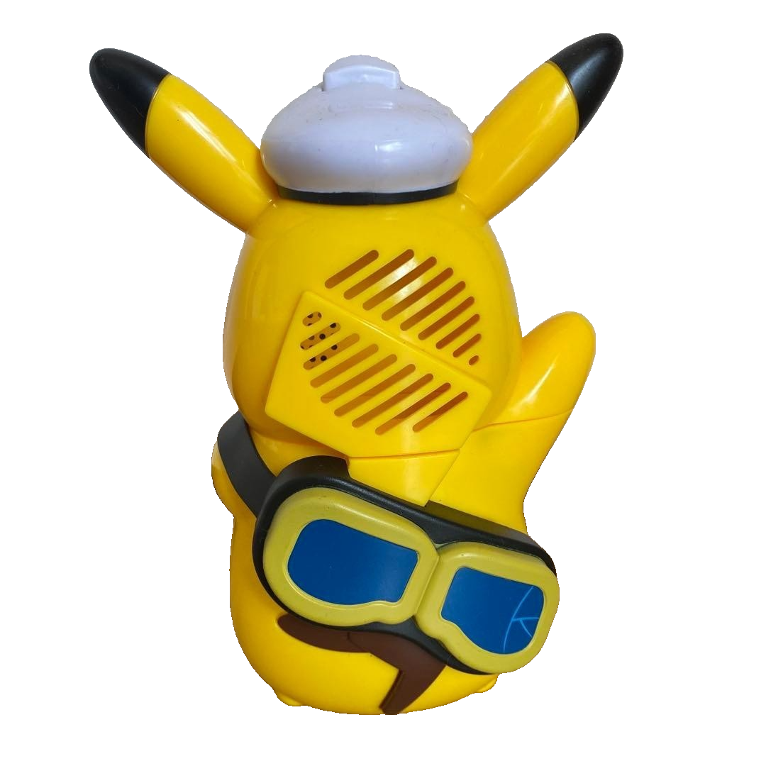 Pokemon Captain Pikachu Alarm Clock DX Voice Light Rare Japan Bonus w/Manual2