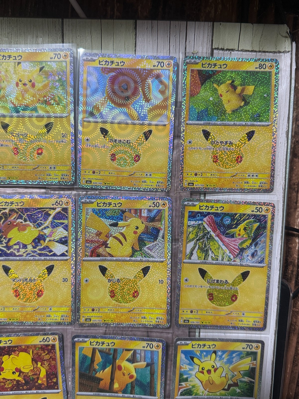Pokemon Card 30th Celebration Pikachu Complete Set 30 Cards M6a Japanese 20262