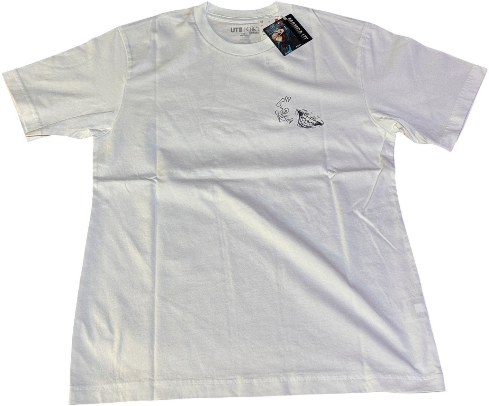 UNIQLO Jujutsu Kaisen Manga UT T-Shirts Shueisha 100th WHITE Size M JAPAN2