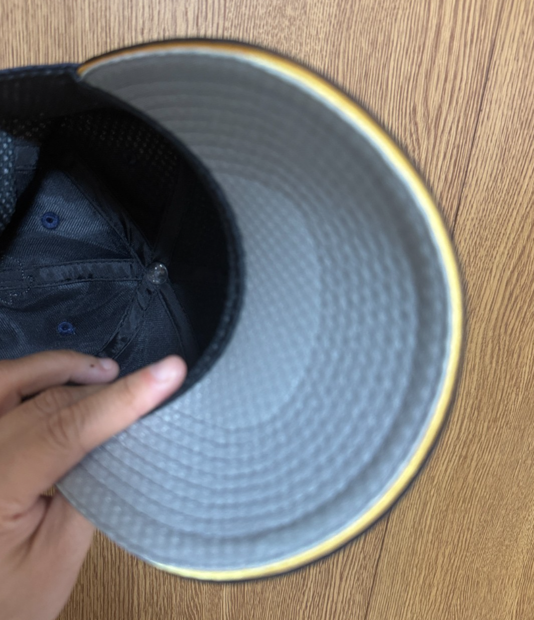 Mizuno Samurai Japan WBC Baseball Cap Navy Gold Trim Adjustable Hat 12JWAX904