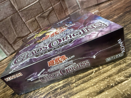 Yu-Gi-Oh! OCG Duel Monsters CHAOS ORIGINS Sealed 1 BOX in stock From JAPAN4