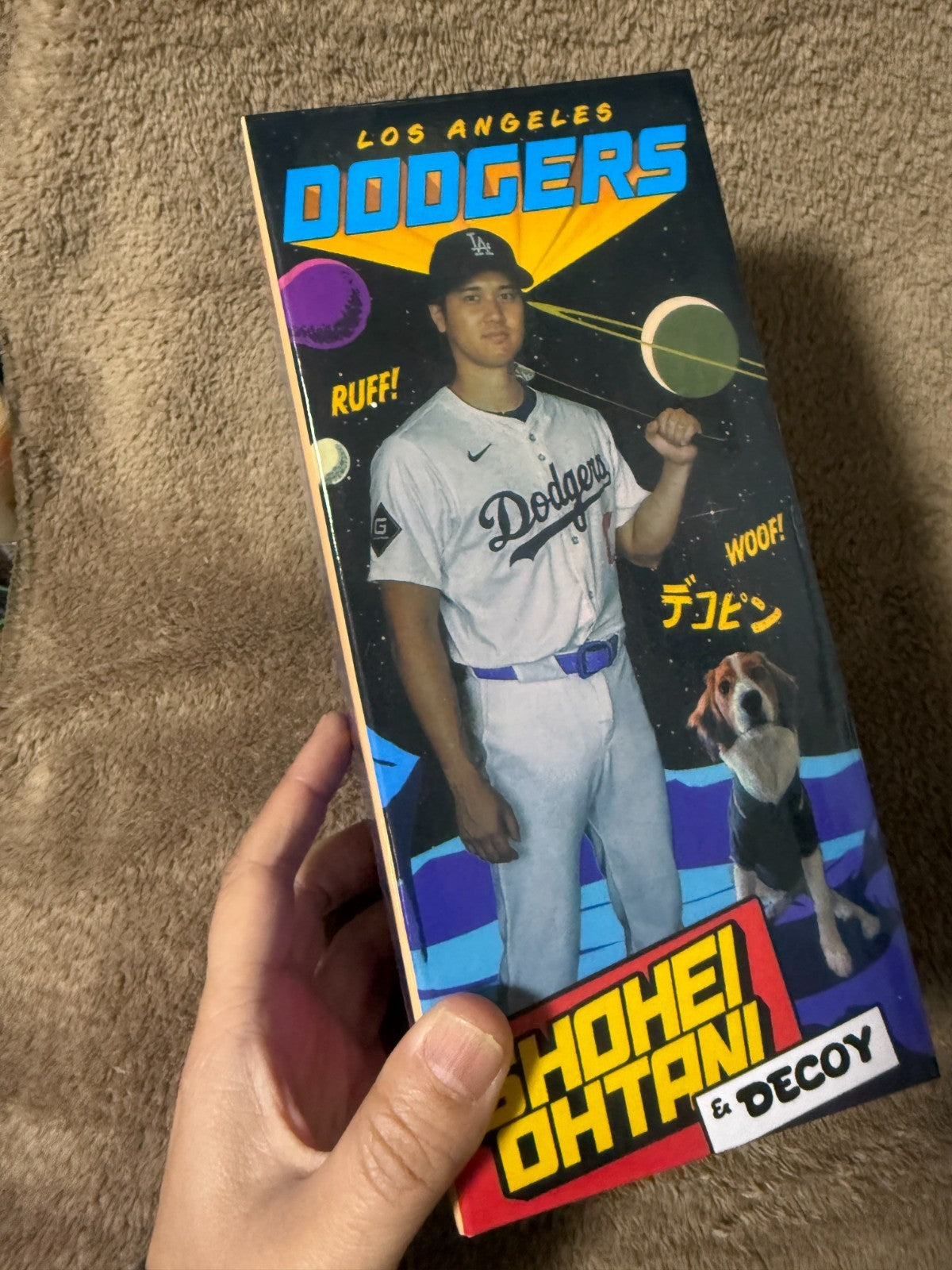 Shohei Ohtani & Decoy Dodgers Gold Bobblehead Limited Stadium Giveaway JAPAN4