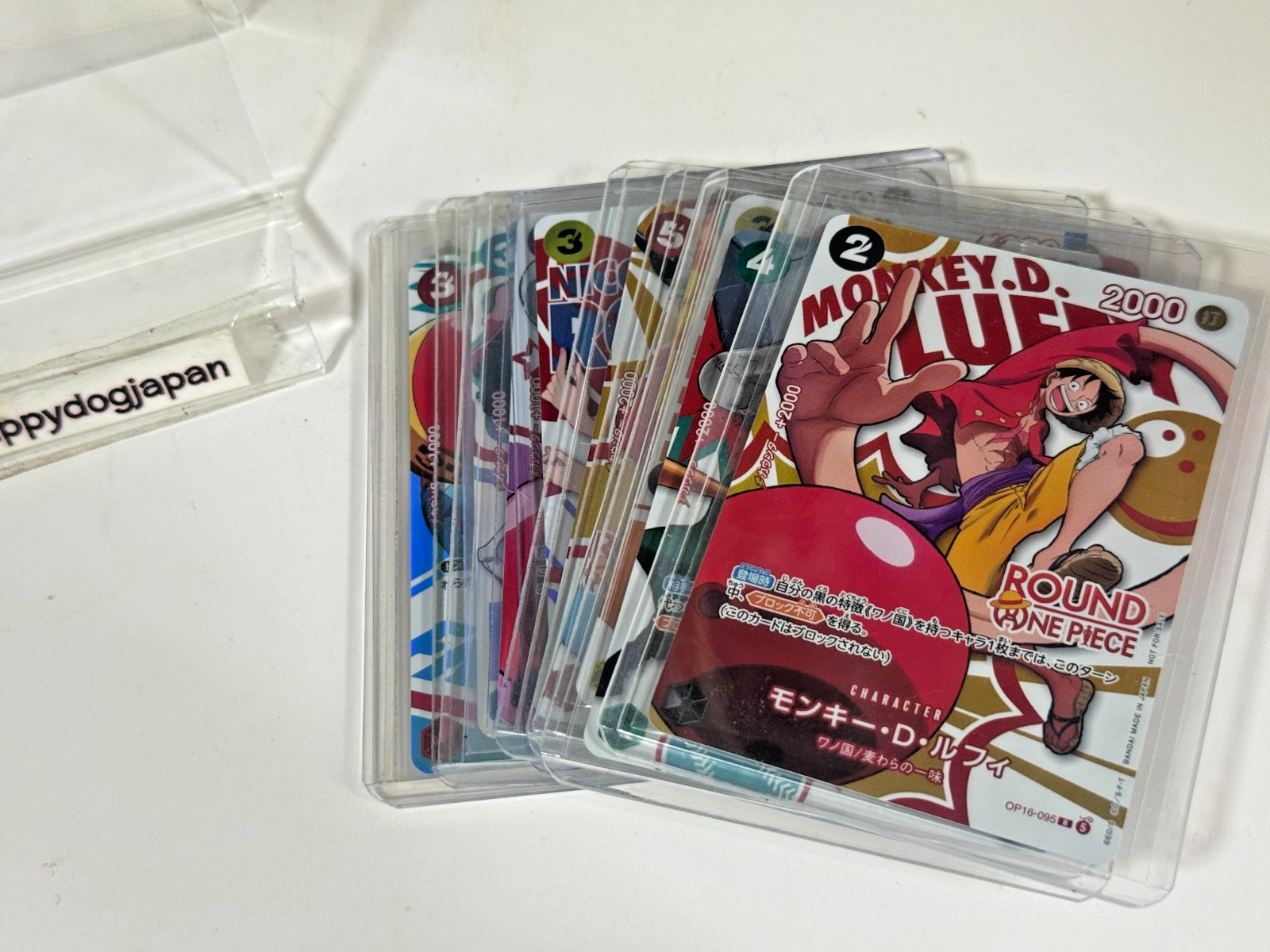 ONE PIECE Promo Cards x Round 1 Complete Set of 10 Luffy Zoro Sanji Nami JAPAN2