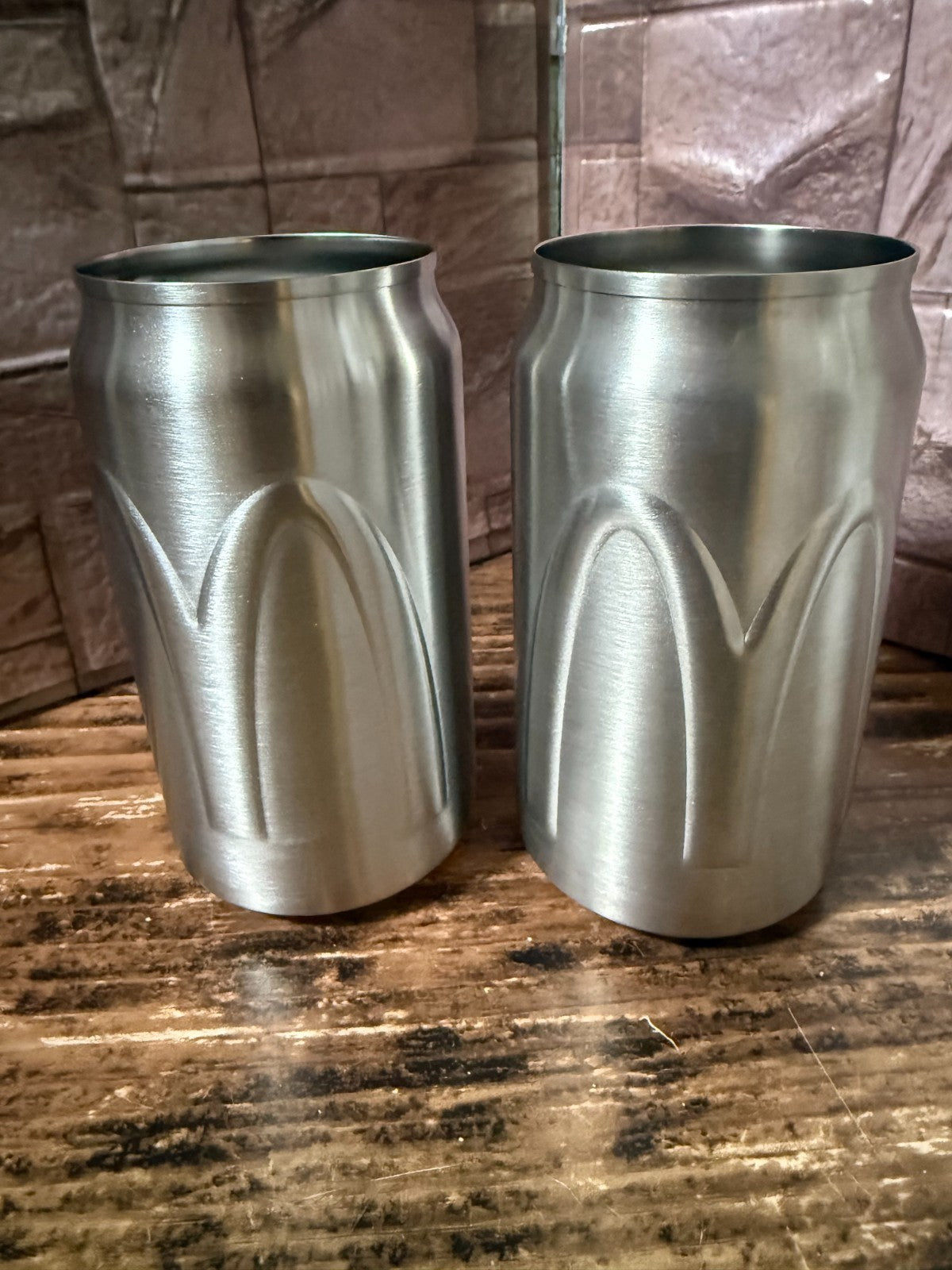 Coca-Cola McDonald’s Stainless Steel Can Tumbler 350ml Promo Embossed Logo JAPAN1