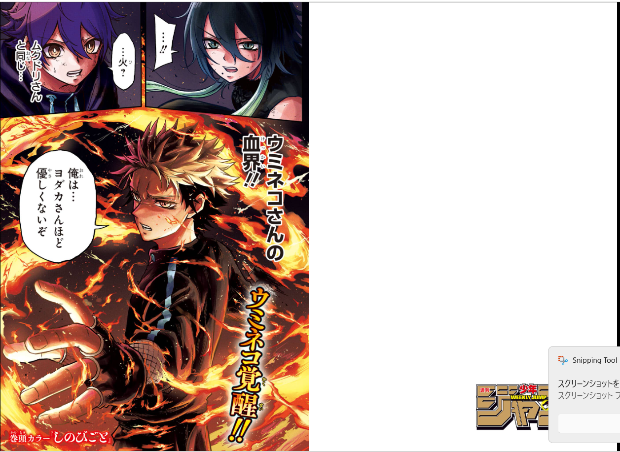 Weekly SHONEN JUMP 2026 No.6-7 Cover ONE PIECE / JUJUTSU KAISEN Poster USED JP17