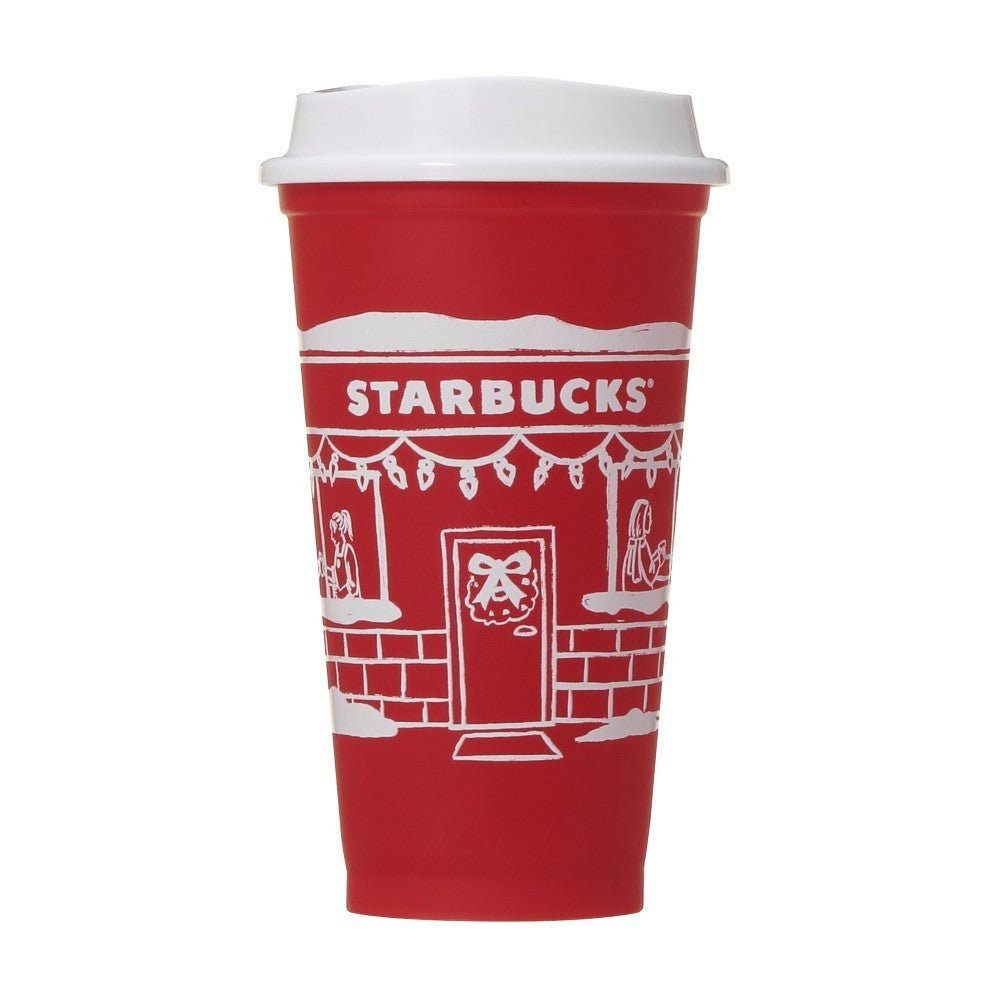Starbucks Japan Holiday 2025 Reusable Cup 473ml Red & Cap Bearista Kawaii Gift5