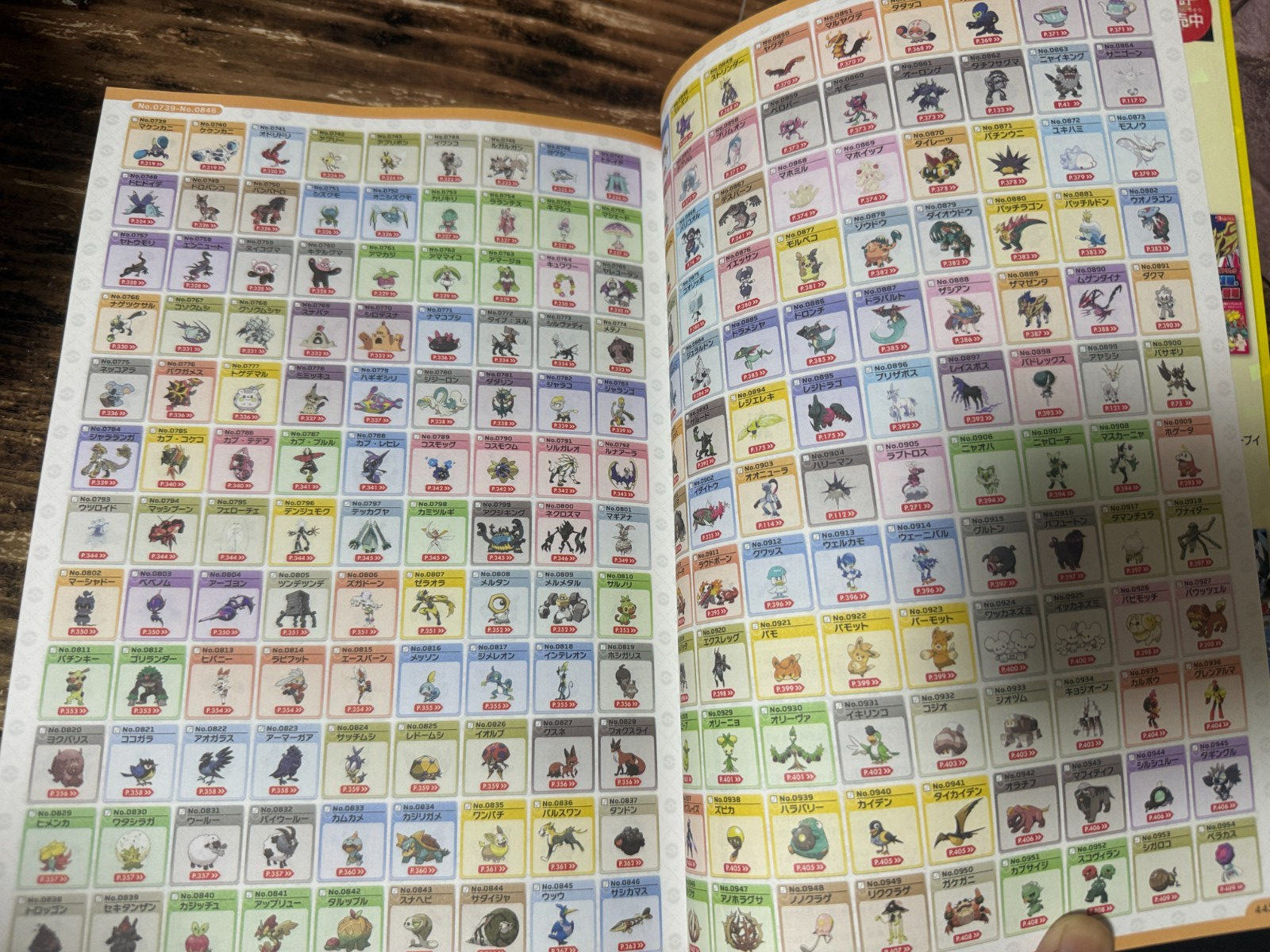 Pokémon Official National Japanese Pokemon Pokedex 1996-20267