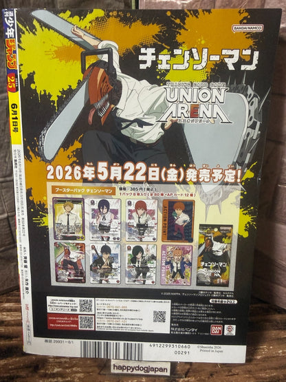 Weekly SHONEN JUMP 2026 No.25 Cover Nue's Exorcist 3rd Anniversary by Kota Kawae2