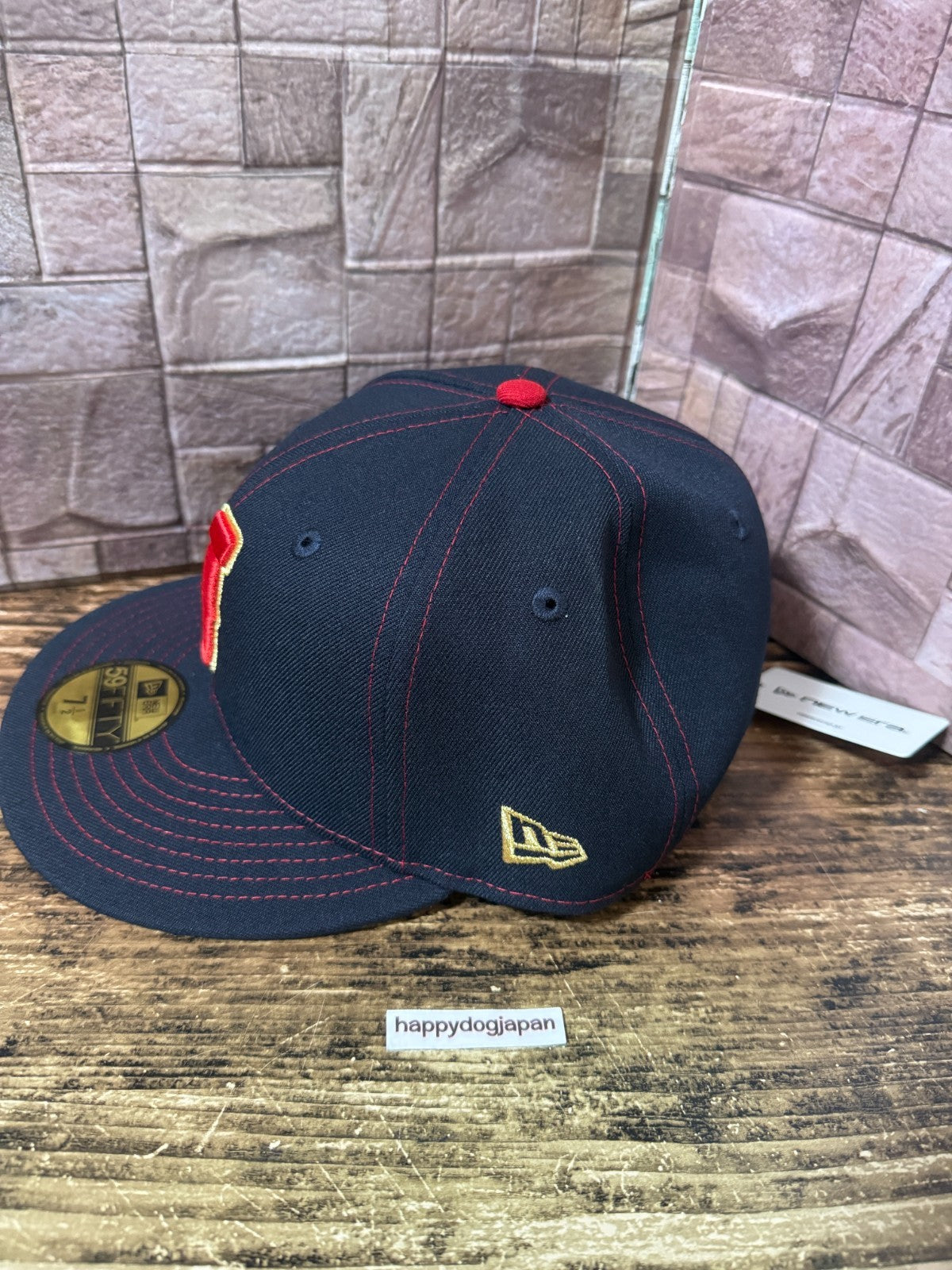 MLB NEW ERA 59 Fifty 7 1/2 Baseball Flat Cap embroidery Logo WBC Samurai Japan1