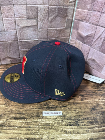 MLB NEW ERA 59 Fifty 7 1/2 Baseball Flat Cap embroidery Logo WBC Samurai Japan1