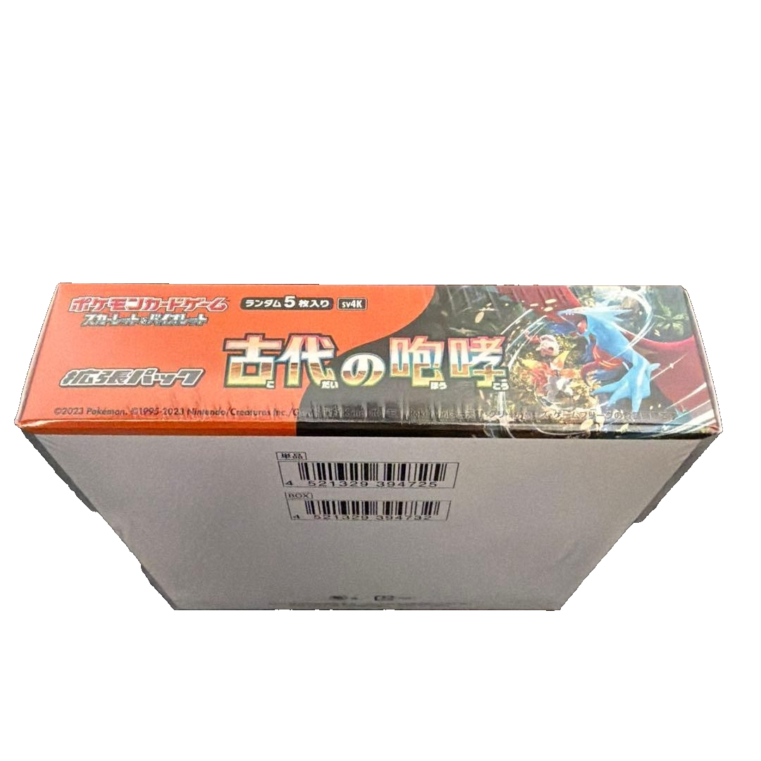 Pokémon TCG Scarlet & Violet Ancient Roar Booster Box Japanese Cards NEW SEALED1
