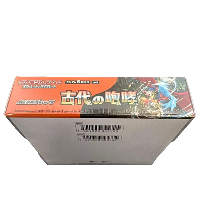 Pokémon TCG Scarlet & Violet Ancient Roar Booster Box Japanese Cards NEW SEALED1