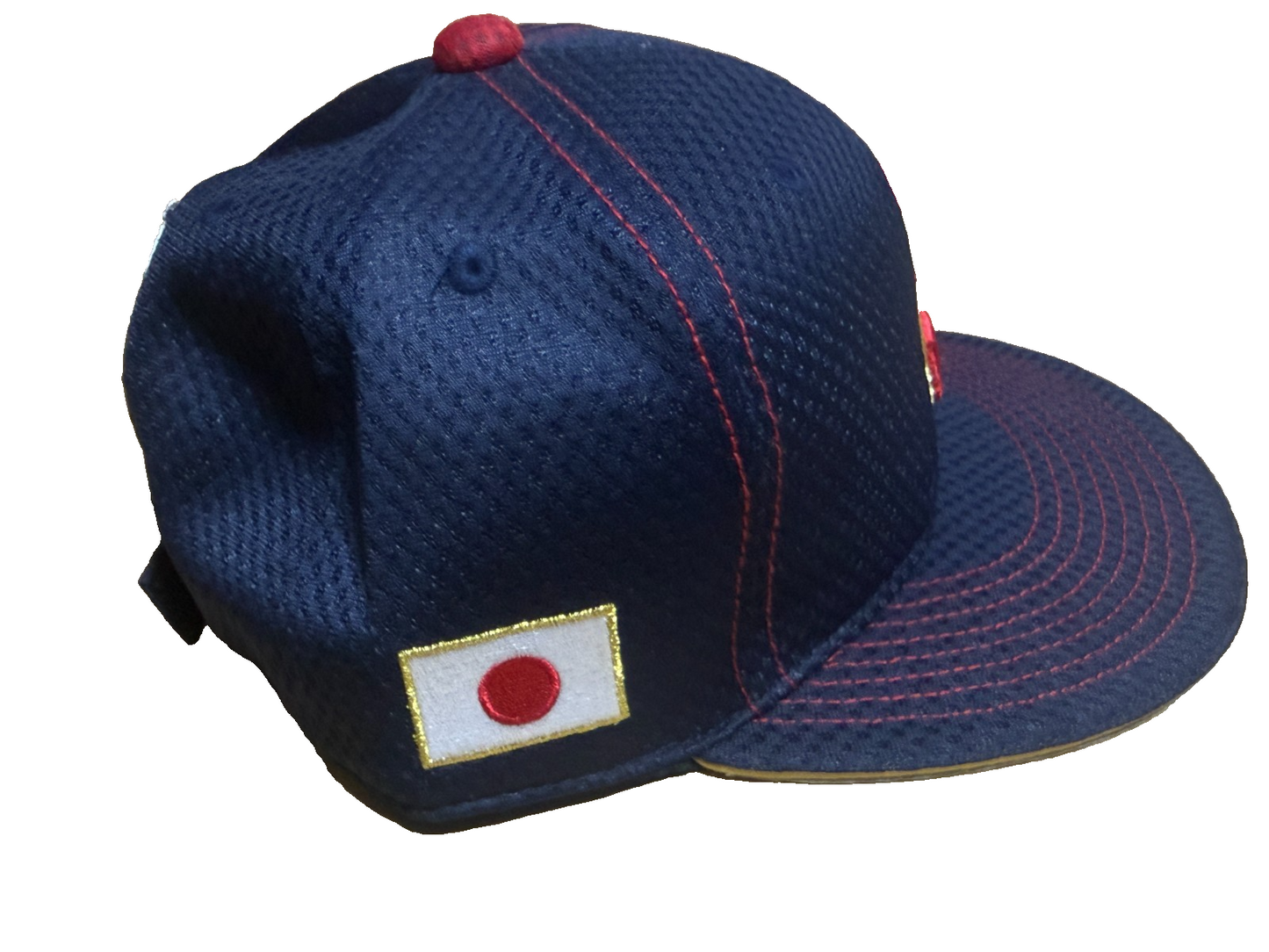 MLB MIZUNO Baseball Flat Cap Hat embroidery Logo 56-60cm WBC Samurai Japan1