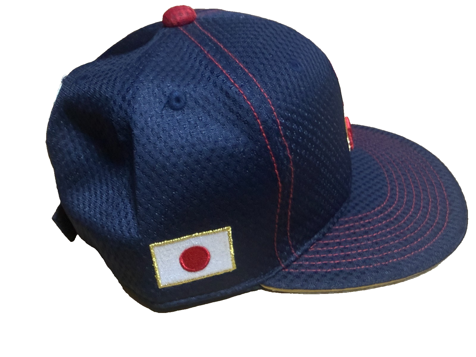 MLB MIZUNO Baseball Flat Cap Hat embroidery Logo 56-60cm WBC Samurai Japan1