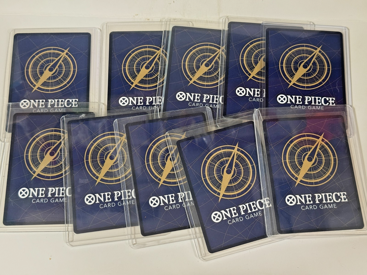 ONE PIECE Promo Cards x Round 1 Complete Set of 10 Luffy Zoro Sanji Nami JAPAN1
