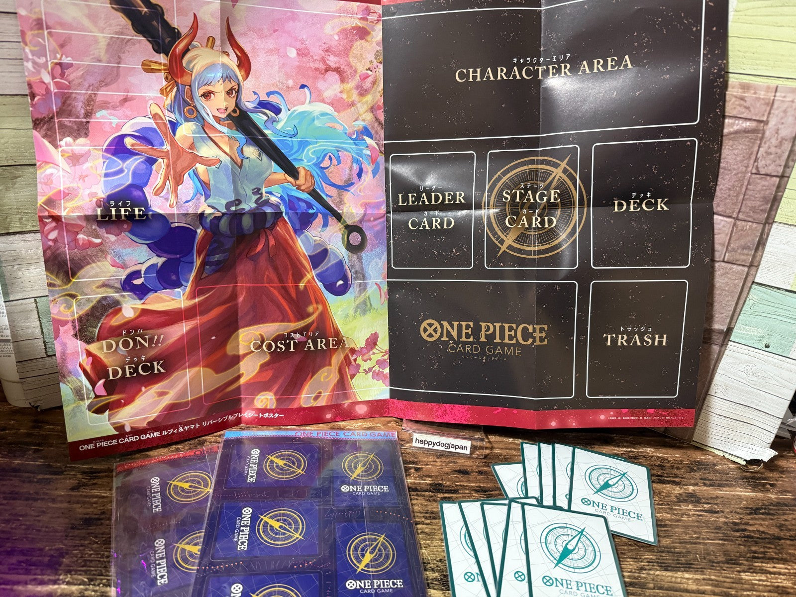 ONE PIECE Card PROMO Saikyo Jump DON!! Cards Set Paper Playmat Mini Cards JAPAN1