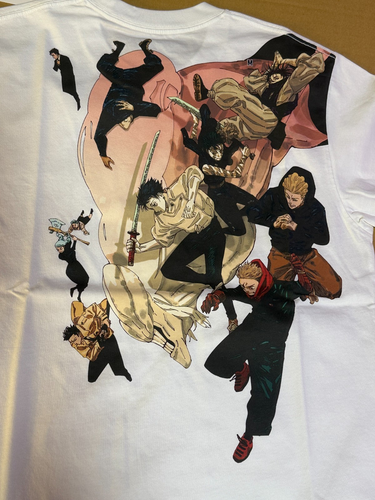 UNIQLO Jujutsu Kaisen Manga UT T-Shirts Shueisha 100th WHITE Size XXL JAPAN3