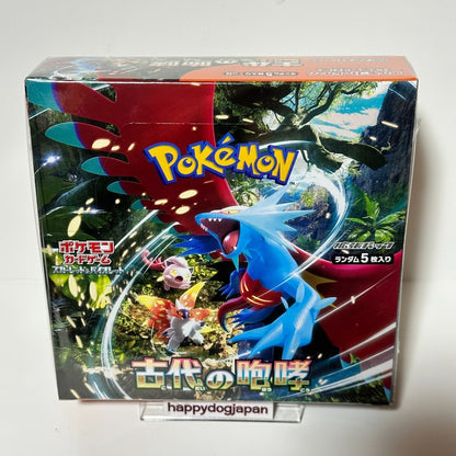 Pokémon TCG Scarlet & Violet Ancient Roar Booster Box Japanese Cards NEW SEALED0