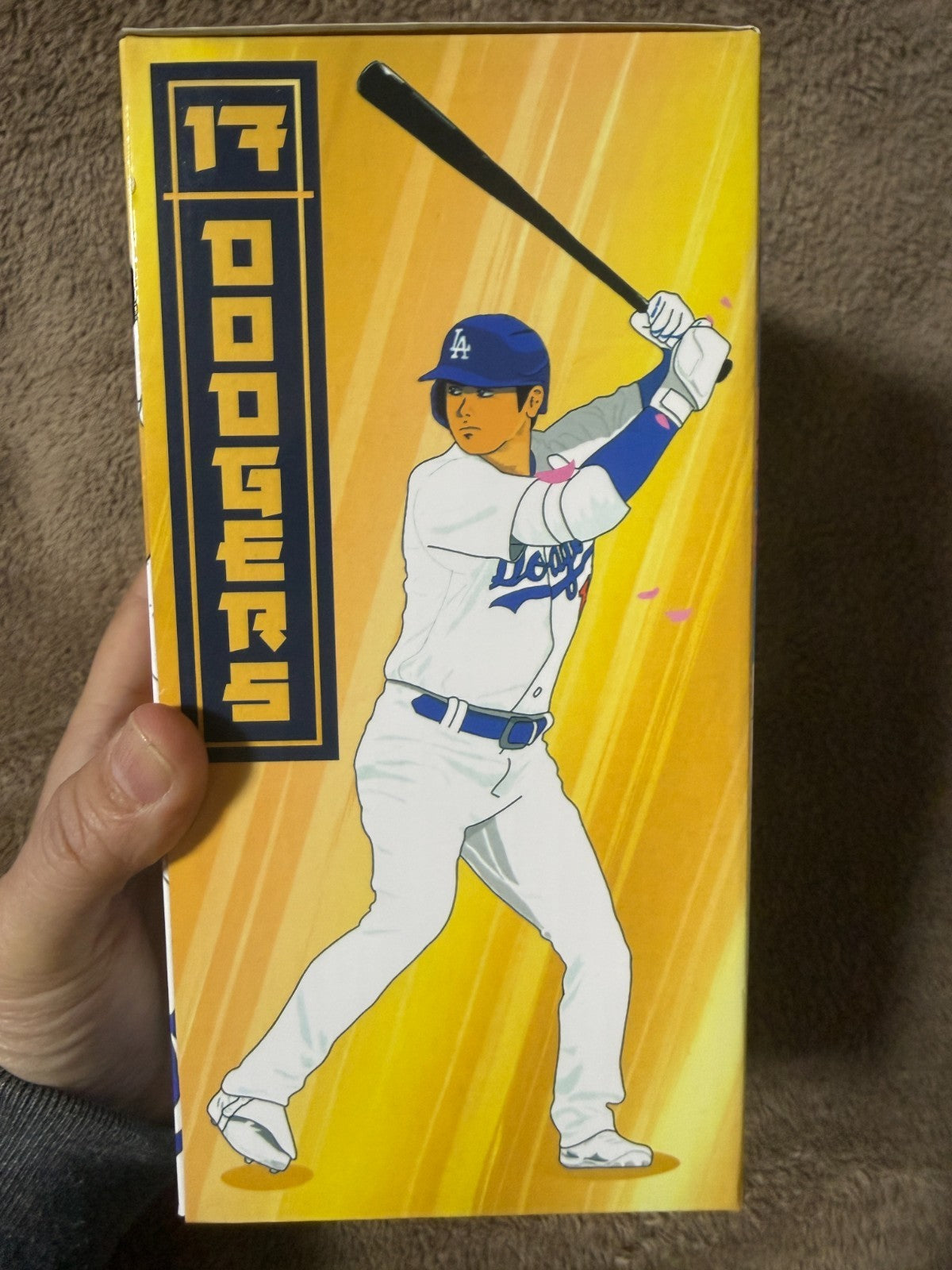 Shohei Ohtani Shohei Ohtani Dodgers Members Only Gold Bobblehead From JAPAN6