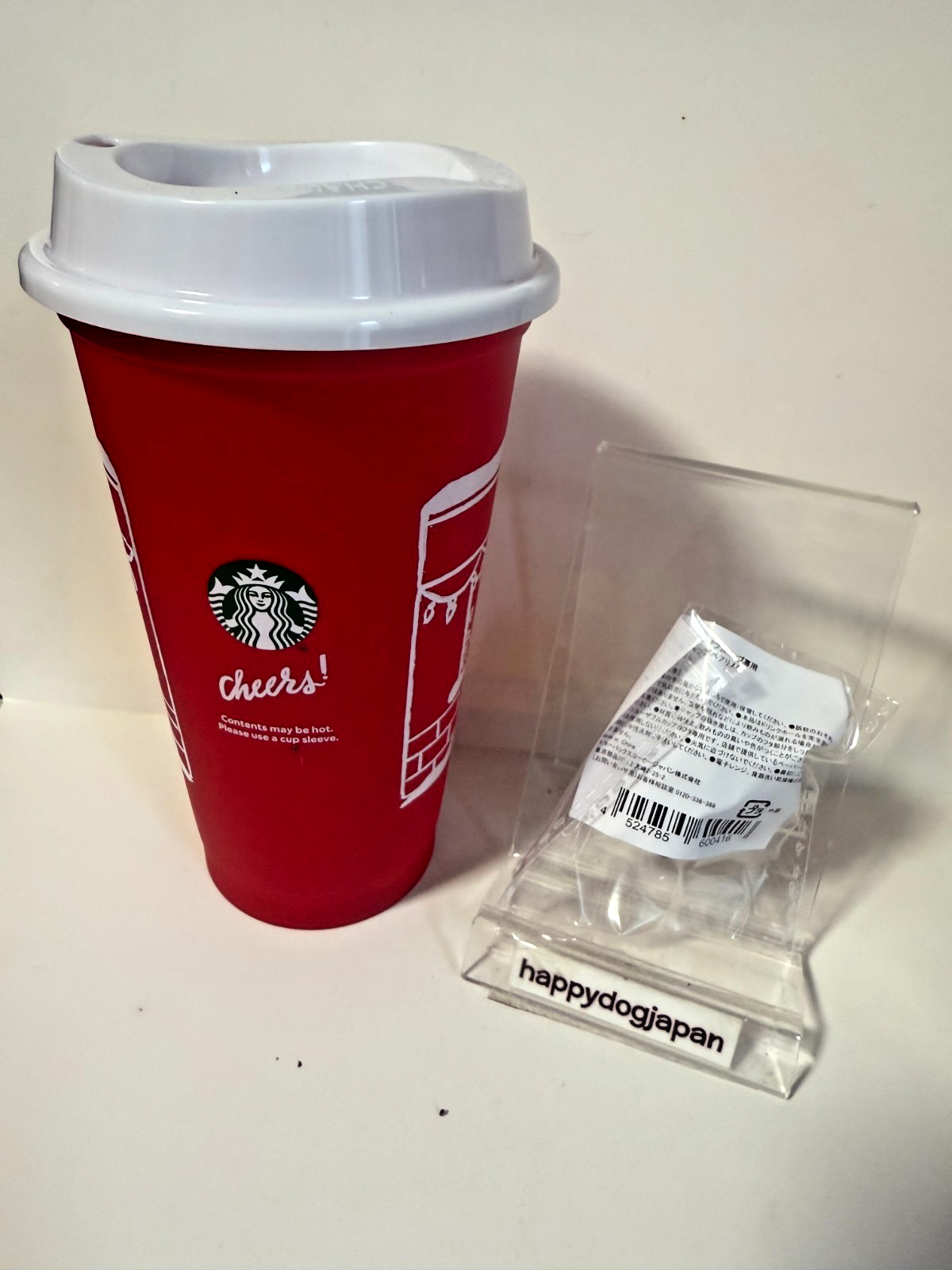 Starbucks Japan Holiday 2025 Reusable Cup 473ml Red & Cap Bearista Kawaii Gift2