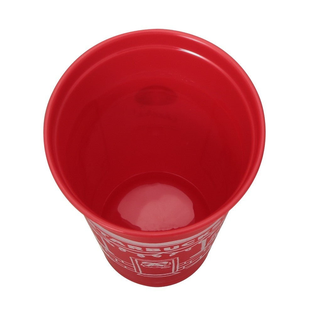 Starbucks Japan Holiday 2025 Reusable Cup 473ml Red & Cap Bearista Kawaii Gift10