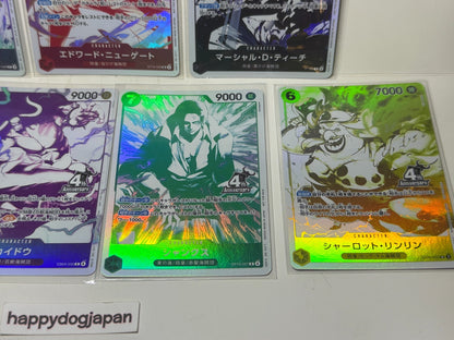 ONE PIECE Promo Cards 4th Anniversary Treasure Get Campaign Complete lot of 74