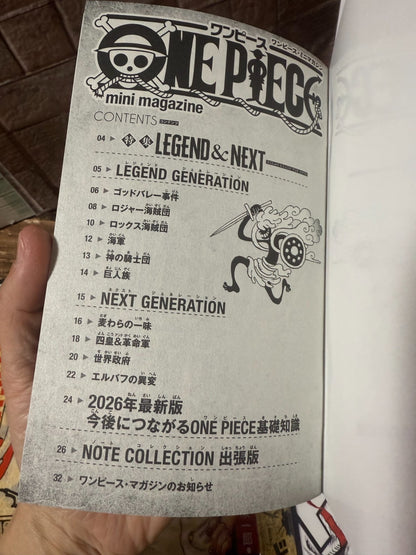 ONE PIECE Card PROMO Saikyo Weekly V Jump Post Card Sticker Booklet Comic Cover9