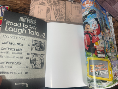 Weekly Shonen Jump 2022 No 30/31/32/33 set ONE PIECE Booklet Road to Laugh Tale6